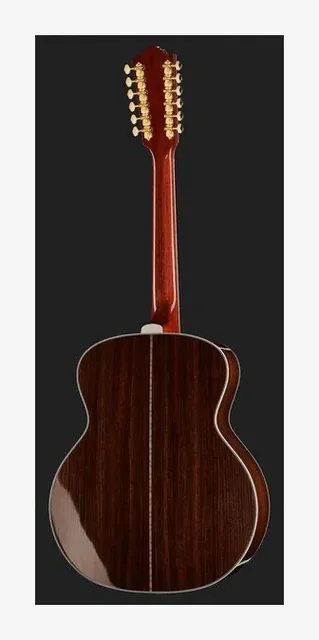 Guild F512 ATB w/LR Baggs USA, ponte e selletta, scatto 3