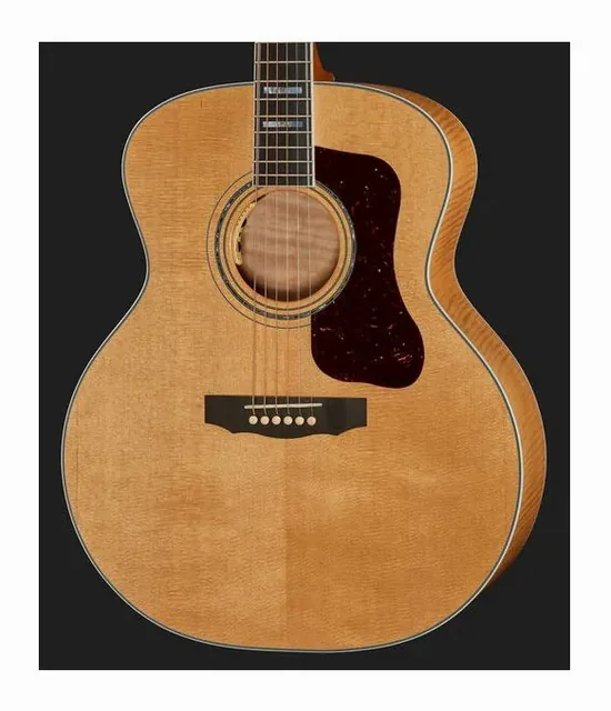 Guild F-55E Maple BLD USA, buca e rosetta, scatto 4