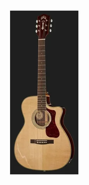 Guild OM-150CE Nat Westerly, tastiera e capotasto, scatto 2