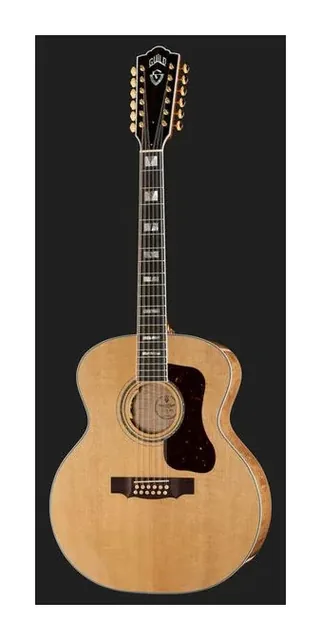 Guild USA F-512E Maple Blonde, fondo e fasce, scatto 2