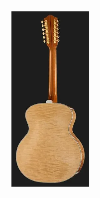 Guild USA F-512E Maple Blonde, tastiera e capotasto, scatto 3