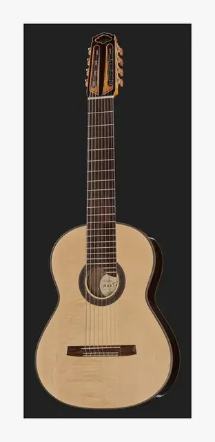 Hanika 8-Meister Concertguitar, tastiera e capotasto, scatto 2
