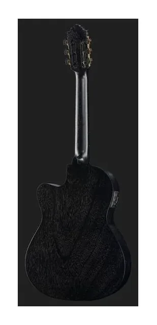 Harley Benton CG-400CE Thinline BK, tastiera e capotasto, scatto 3