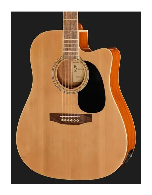 Harley Benton CLD-60SCE NT Custom Line, tastiera e capotasto, scatto 4