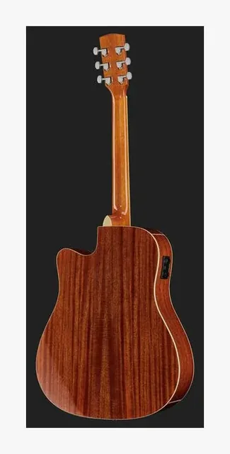 Harley Benton CLD-60SMCE NT, ponte e selletta, scatto 3
