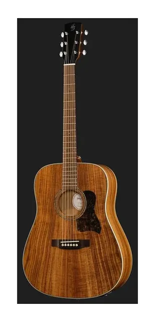 Harley Benton CLD-65AE NT, fondo e fasce, scatto 2