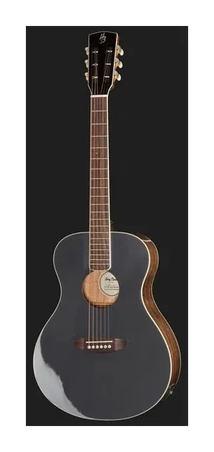 Harley Benton CLF-50E Anthrazit Metallic, ponte e selletta, scatto 2
