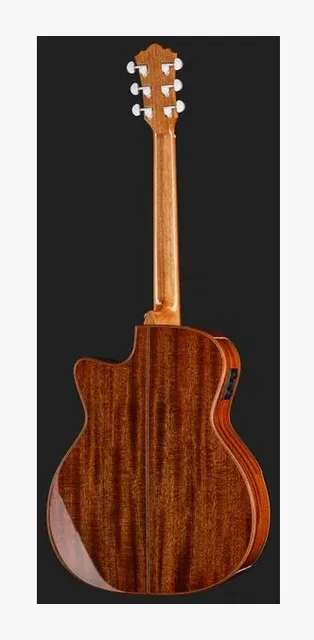Harley Benton CLG-650SM-CE BK SolidWood, tastiera e capotasto, scatto 3