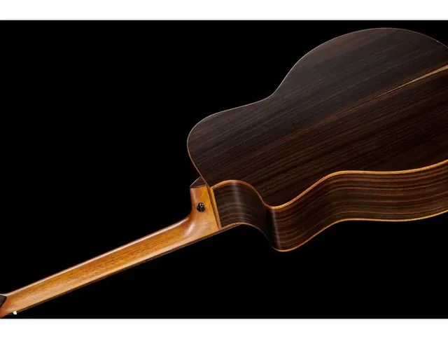 Harley Benton CLG-70ASR CE NAT Solid w/Case, buca e rosetta, scatto 4