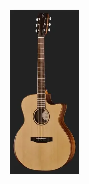 Harley Benton CLG-70SR CE NAT, ponte e selletta, scatto 2