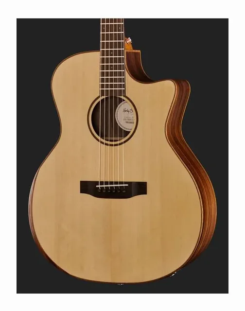 Harley Benton CLG-70SR CE NAT, tastiera e capotasto, scatto 4