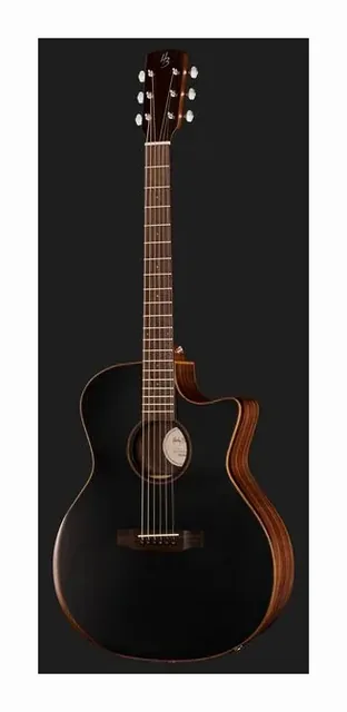 Harley Benton CLG-70SR CE SBK, fondo e fasce, scatto 2