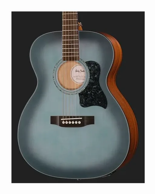 Harley Benton CLO-65SE Slate Blue Satin, tastiera e capotasto, scatto 4