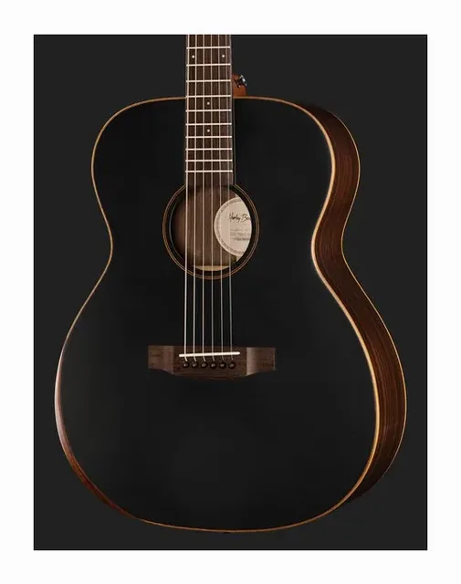 Harley Benton CLO-70ASR SBK AllSolid, cassa vista di fronte, scatto 4