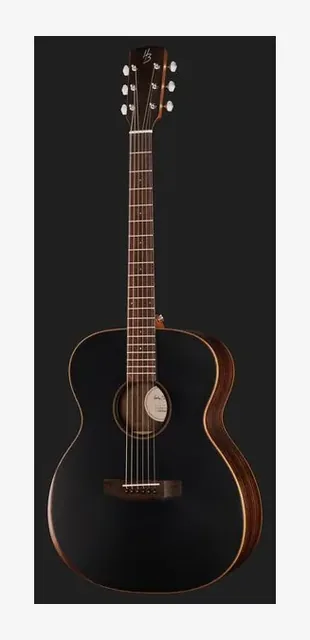 Harley Benton CLO-70SR SBK, cassa vista di fronte, scatto 2