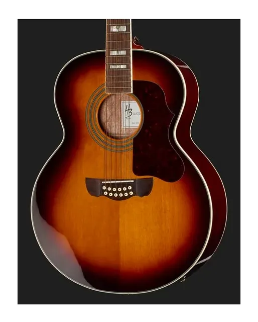 Harley Benton Cust.Line CLJ-412E 3SB w/Case, tastiera e capotasto, scatto 4