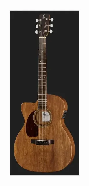 Harley Benton Custom Line CLA-15MCE LH, ponte e selletta, scatto 2