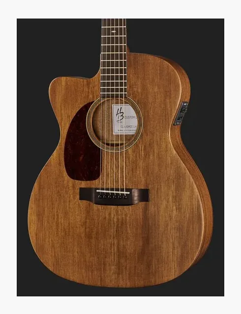 Harley Benton Custom Line CLA-15MCE LH, buca e rosetta, scatto 4