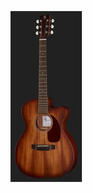 Harley Benton Custom Line CLA-15MCE VS, ponte e selletta, scatto 2