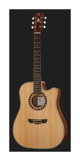 Harley Benton Custom Line CLD-1048SCE NS, ponte e selletta, scatto 2