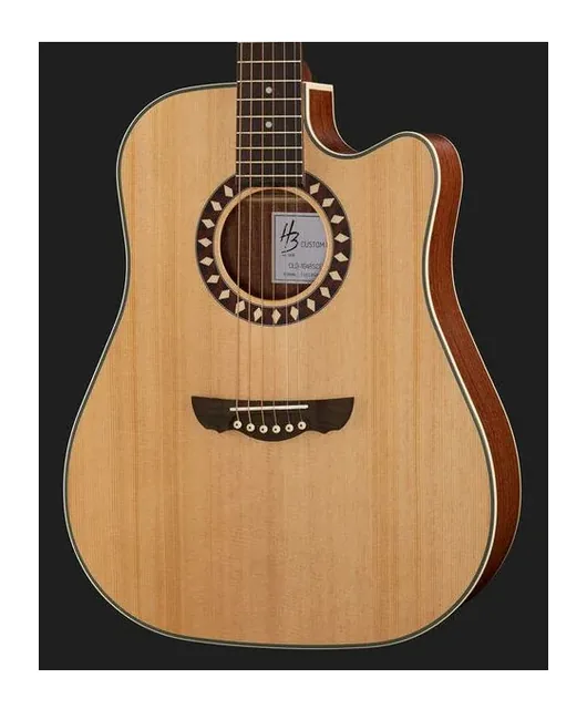 Harley Benton Custom Line CLD-1048SCE NS, cassa vista di fronte, scatto 4