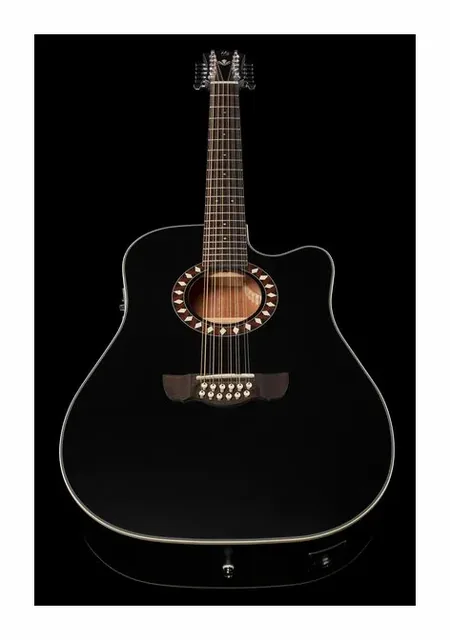 Harley Benton Custom Line CLD-10SCE-12 w/Bag, ponte e selletta, scatto 4