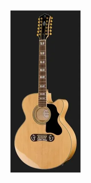 Harley Benton Custom Line King-12 CE NT, tastiera e capotasto, scatto 2