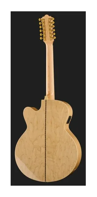 Harley Benton Custom Line King-12 CE NT, buca e rosetta, scatto 3
