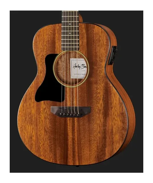 Harley Benton GS-Travel-E LH Mahogany, ponte e selletta, scatto 4