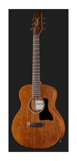 Harley Benton GS-Travel-E Mahogany, buca e rosetta, scatto 2