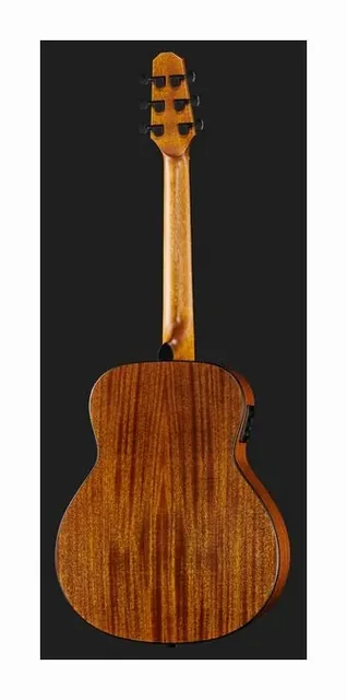 Harley Benton GS-Travel-E Mahogany, tastiera e capotasto, scatto 3