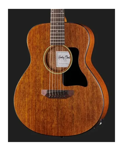 Harley Benton GS-Travel-E Mahogany, ponte e selletta, scatto 4