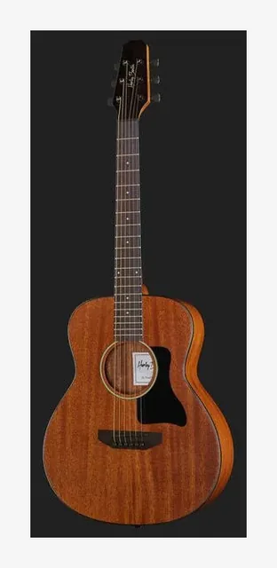 Harley Benton GS-Travel Mahogany, tastiera e capotasto, scatto 2