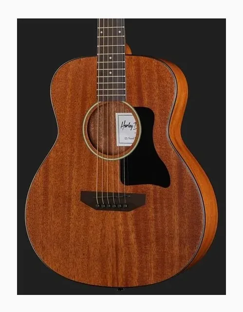 Harley Benton GS-Travel Mahogany, cassa vista di fronte, scatto 4