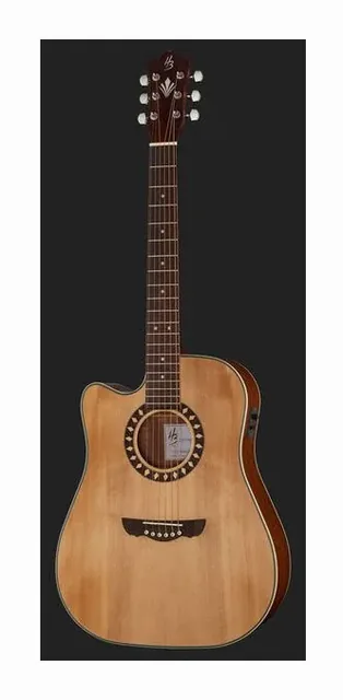 Harley Benton Custom Line CLD-1048SCE-LH, cassa vista di fronte, scatto 2