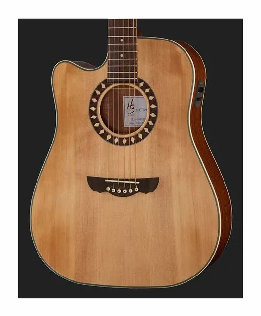 Harley Benton Custom Line CLD-1048SCE-LH, cassa vista di fronte, scatto 4