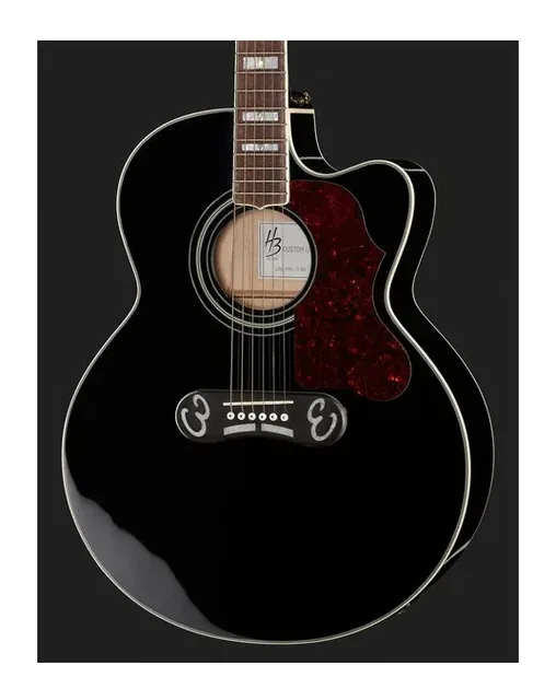 Harley Benton HB Custom Line King-CE BK, paletta e meccaniche, scatto 4