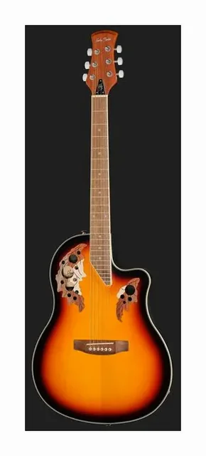Harley Benton HBO-850SB, buca e rosetta, scatto 2