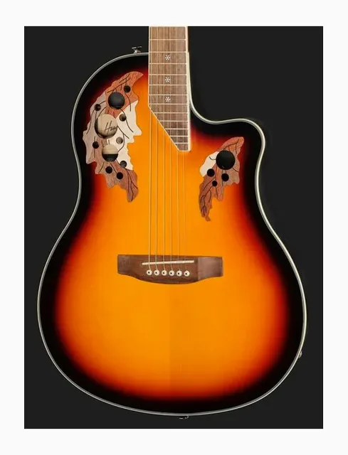 Harley Benton HBO-850SB, buca e rosetta, scatto 4