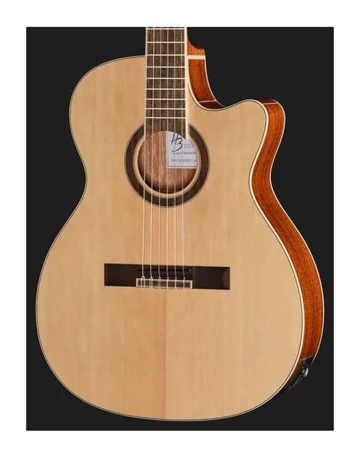 Harley Benton Santos Series C-40SCE NT, paletta a finestre e meccaniche, scatto 4