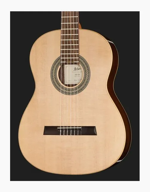 Höfner HF18 Classical, buca e rosetta, scatto 4