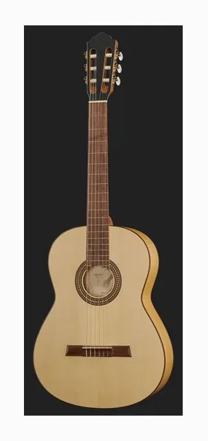 Höfner HLE-AF23 Alpenfichte/Be w/GB, cassa vista di fronte, scatto 2