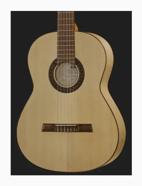 Höfner HLE-AF26 Spruce/Maple, buca e rosetta, scatto 4
