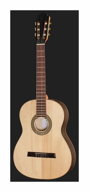 Höfner HLE-MOF26 Classical Limited, buca e rosetta, scatto 2