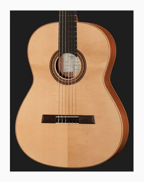 Höfner HM65-F-S Senorita, buca e rosetta, scatto 4