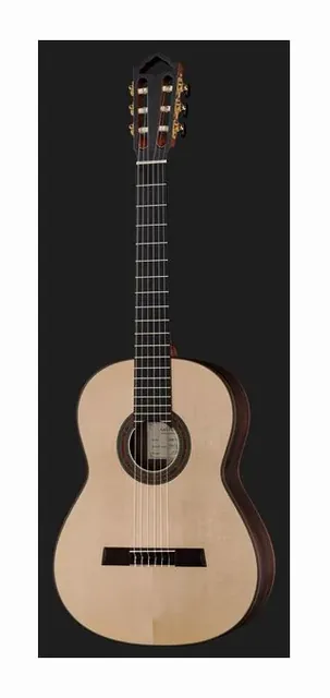 Höfner HM89-0 Master Classic Guitar, ponte e cordiera, scatto 2