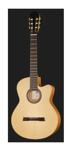 Höfner Meister Series HM65-F-CE, cassa vista di fronte, scatto 2