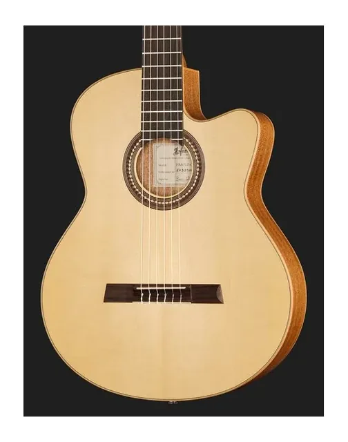 Höfner Meister Series HM65-F-CE, ponte e cordiera, scatto 4