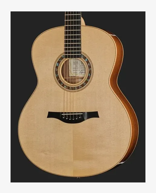 Höfner MS90-0 Steelstring, cassa vista di fronte, scatto 4