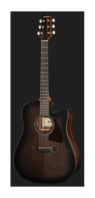 Ibanez AAD70CE-TBN, tastiera e capotasto, scatto 2